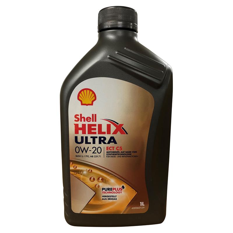 Shell Helix Ultra ECT C5 0W-20 1 Liter Motorenöl Hochleistung-Motorenöl ACEA C5,BMW LL-17FE+,229.71