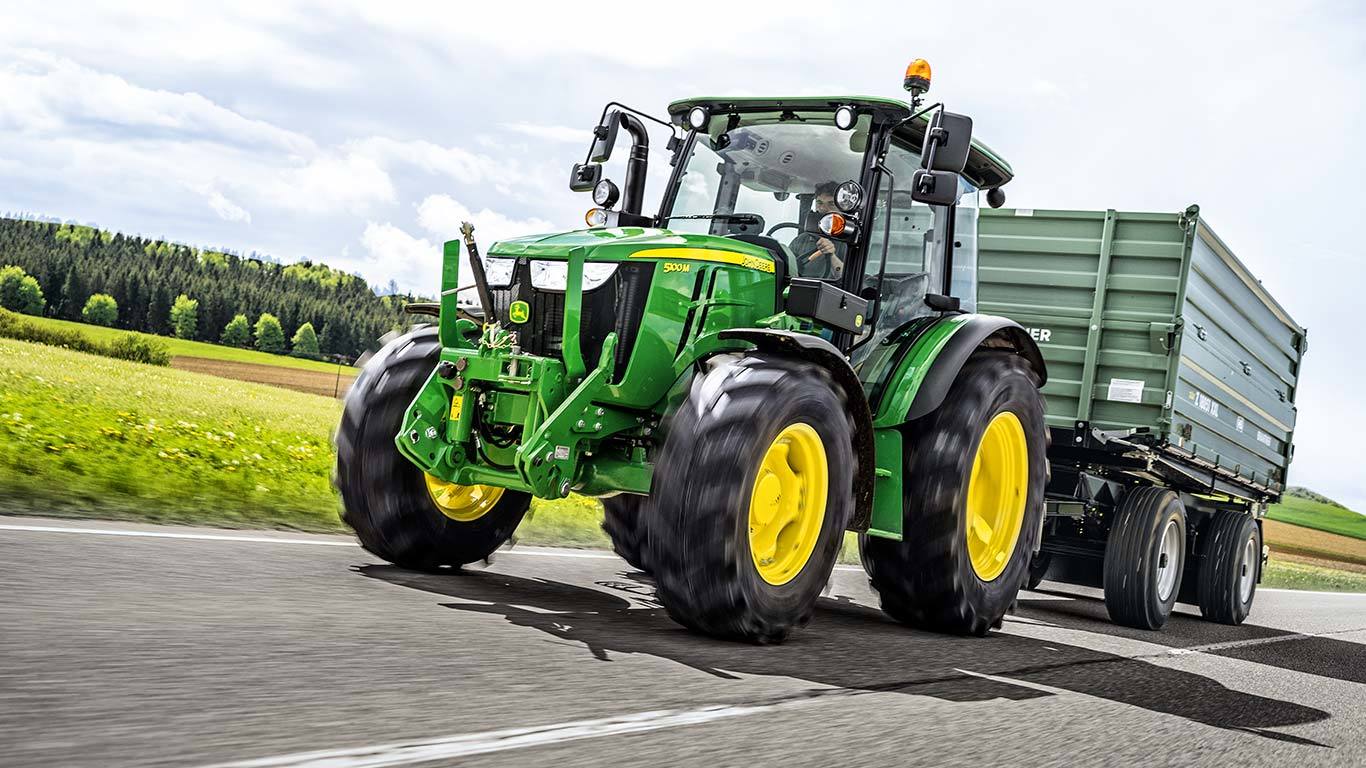 John Deere stellt neuen 5M-Traktor vor